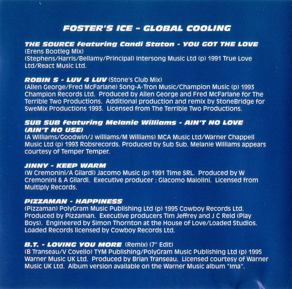 Tall Paul : Global Cooling (CD, Mixed)