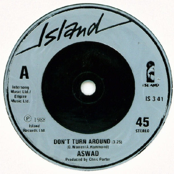 Aswad - Dont Turn Around (7) (Very Good Plus (VG)) - DaddyPop