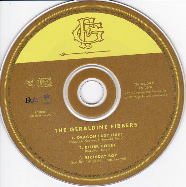 The Geraldine Fibbers : Dragon Lady (CD, Single)