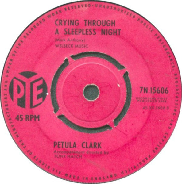 Petula Clark : Thank You (7", Single, 4 P)