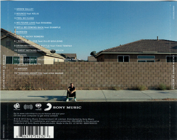 Calvin Harris : 18 Months (CD, Album)