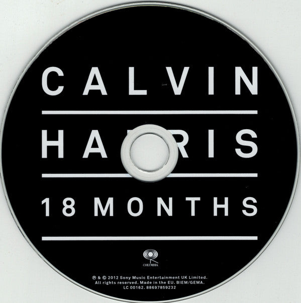 Calvin Harris : 18 Months (CD, Album)