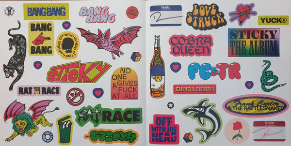 Frank Carter & The Rattlesnakes : Sticky (LP, Album, Ltd, Spl)