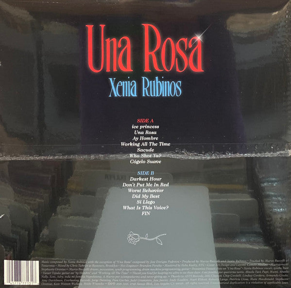 Xenia Rubinos : Una Rosa (LP, Album)