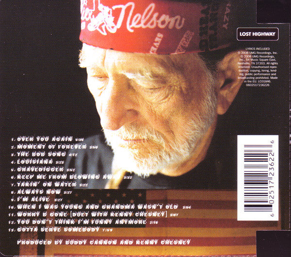 Willie Nelson : Moment Of Forever (CD, Album, Sup)