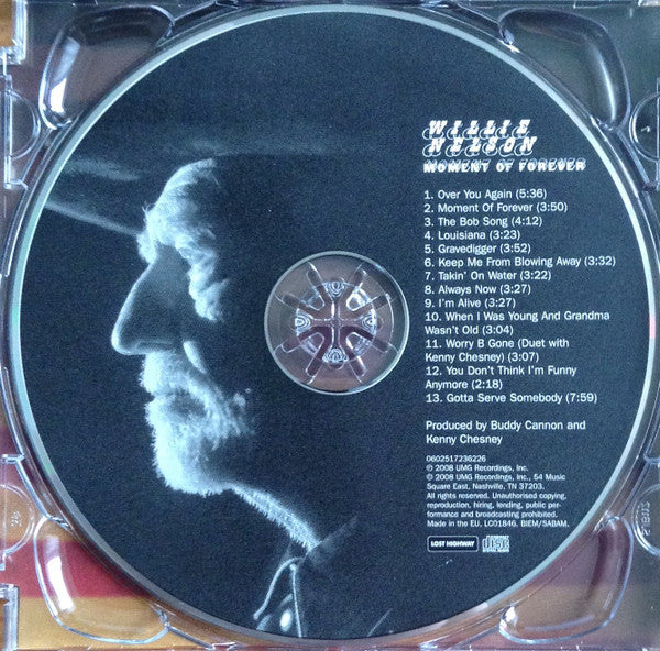 Willie Nelson : Moment Of Forever (CD, Album, Sup)