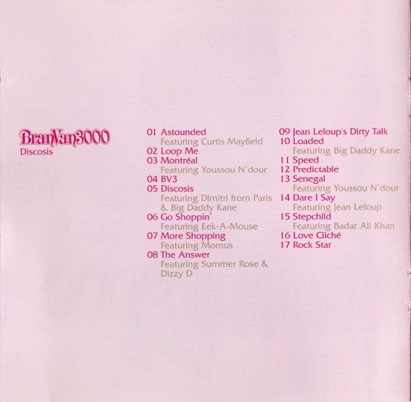 Bran Van 3000 : Discosis (CD, Album)
