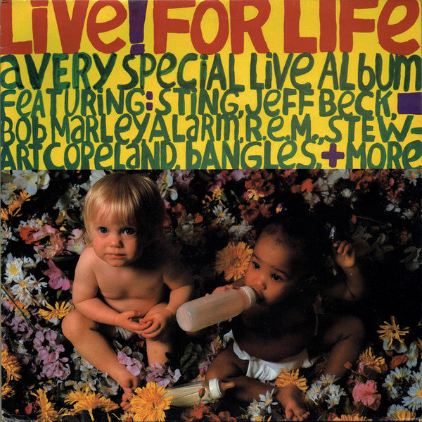 Various : Live! For Life (LP)