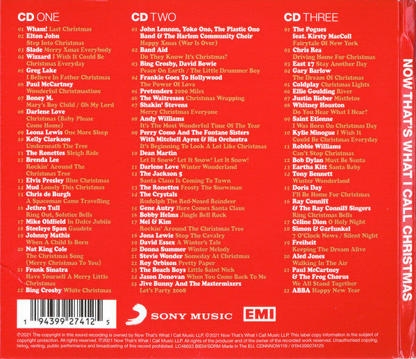 Various : Now That's What I Call Christmas (3xCD, Comp)