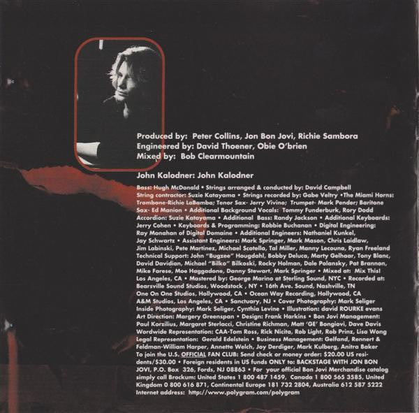 Bon Jovi : These Days (CD, Album, PMD)