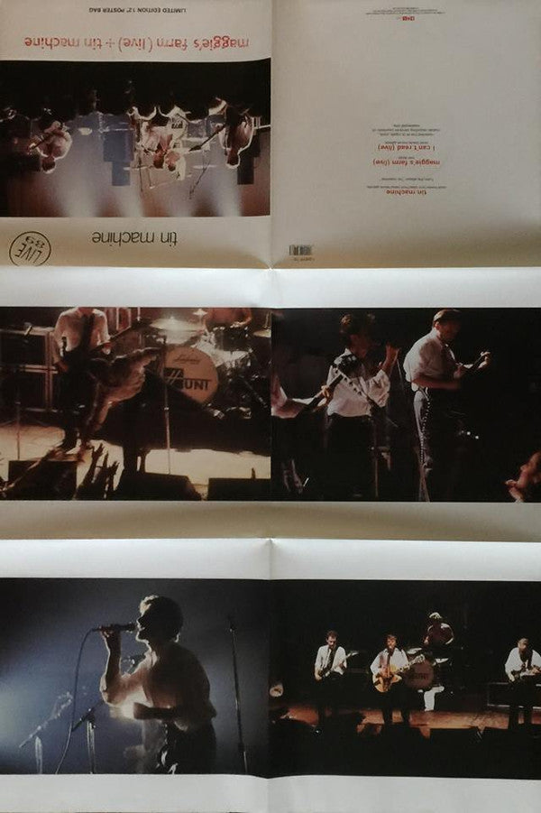 Tin Machine : Maggie's Farm (Live) + Tin Machine (12", Single, Ltd, Pos)