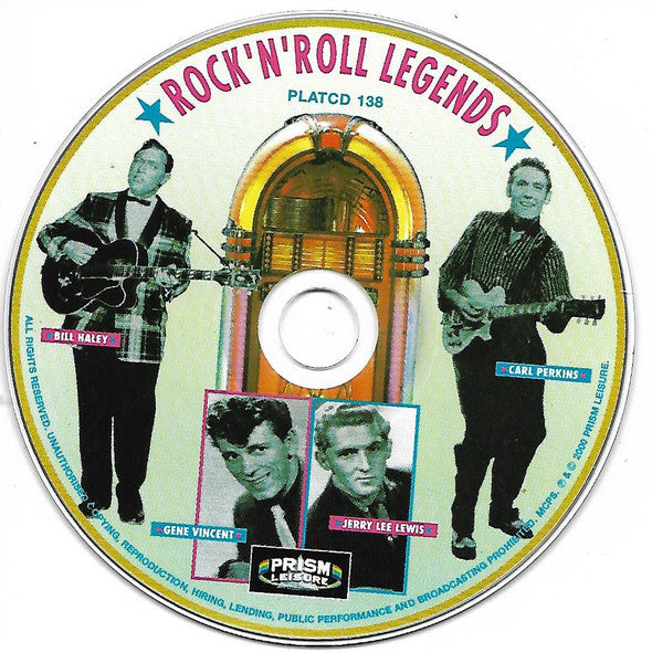 Bill Haley, Jerry Lee Lewis, Gene Vincent, Carl Perkins : Rock 'N' Roll Legends - The Best Of Bill Haley * Jerry Lee Lewis * Gene Vincent * Carl Perkins (CD, Comp)