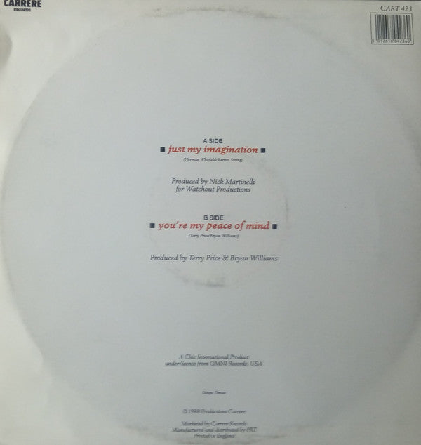 Rose Royce : Just My Imagination (12", Single)