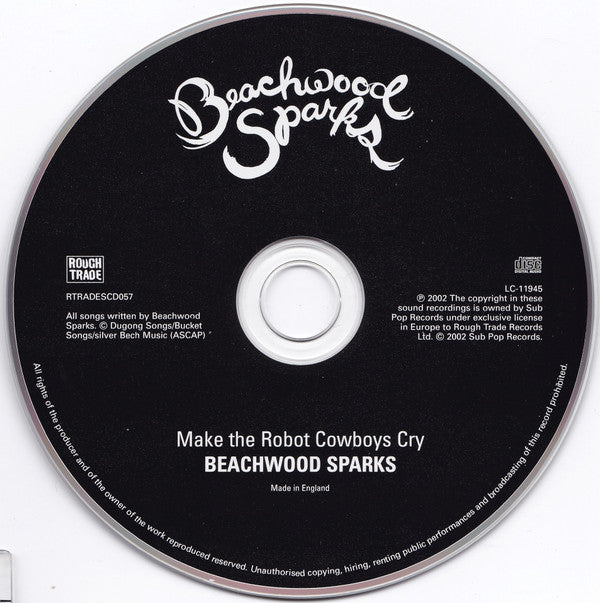 Beachwood Sparks : Make The Robot Cowboys Cry (CD, EP)