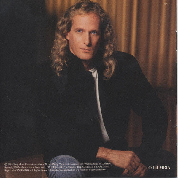 Michael Bolton : The One Thing (CD, Album, Pit)