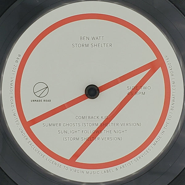 Ben Watt : Storm Shelter (12", EP, Ltd)