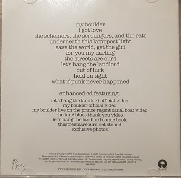 The King Blues : Save The World, Get The Girl (CD, Album, Enh, Sup)
