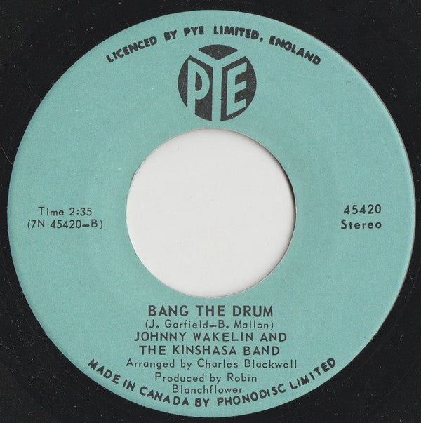 Johnny Wakelin & The Kinshasa Band : Black Superman (Muhammad Ali) (7", Single)