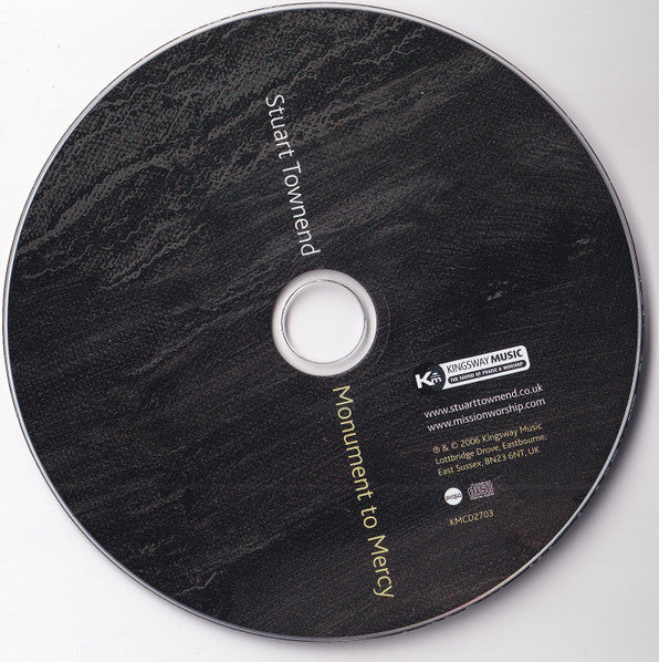 Stuart Townend : Monument To Mercy (CD, Album, Har)
