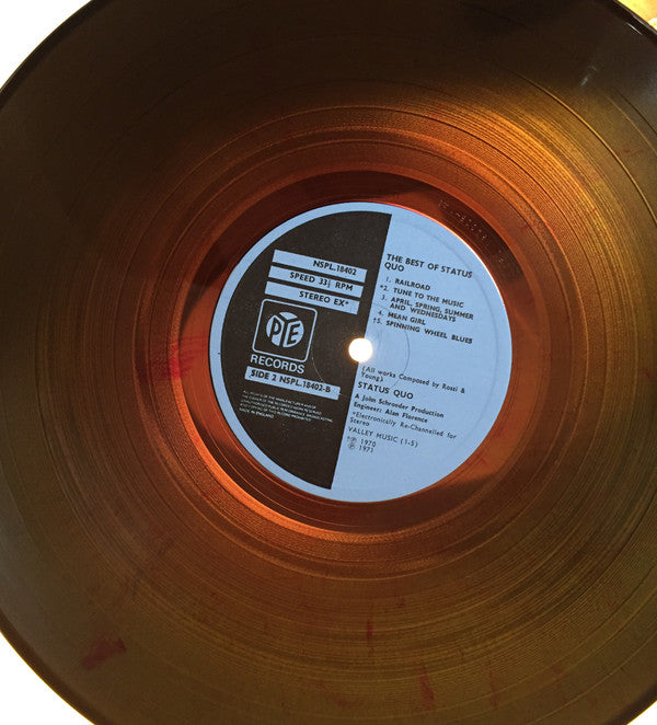 Status Quo : The Best Of Status Quo (LP, Comp, Blu)