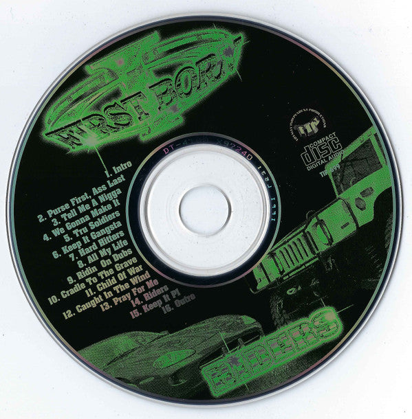 First Born (2) : Riders (CD, Album, T-s)