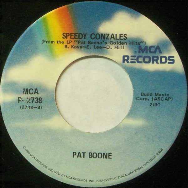 Pat Boone : Moody River (7", RE, Styrene)