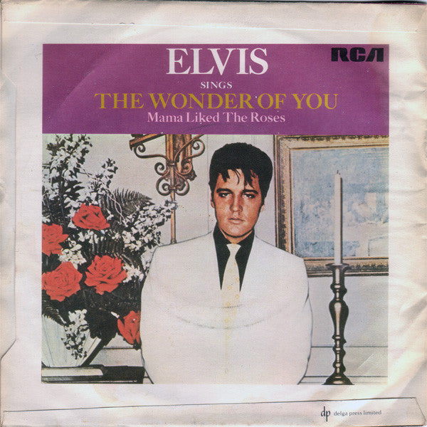 Elvis Presley : The Wonder Of You (7", Single, RE)