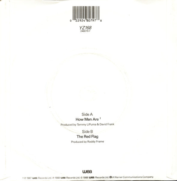 Aztec Camera - How Men Are (7) (Very Good (VG)) - DaddyPop