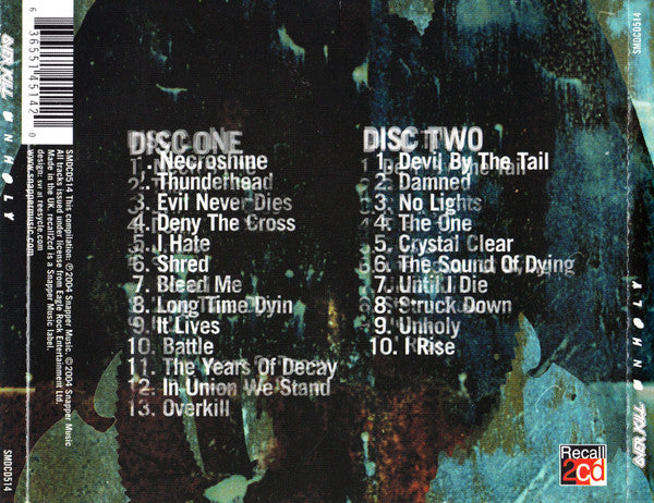 Overkill : Unholy (2xCD, Comp)