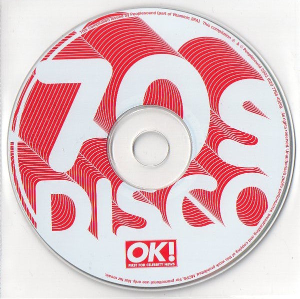Various : 70s Disco (CD, Comp, Promo)