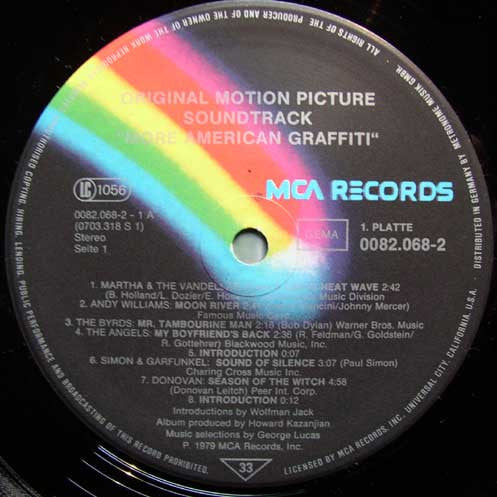 Various : Original Motion Picture Soundtrack "More American Graffiti" (2xLP, Comp, Gat)