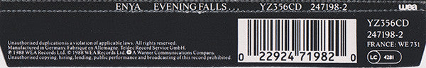 Enya : Evening Falls… (CD, Mini, Single)