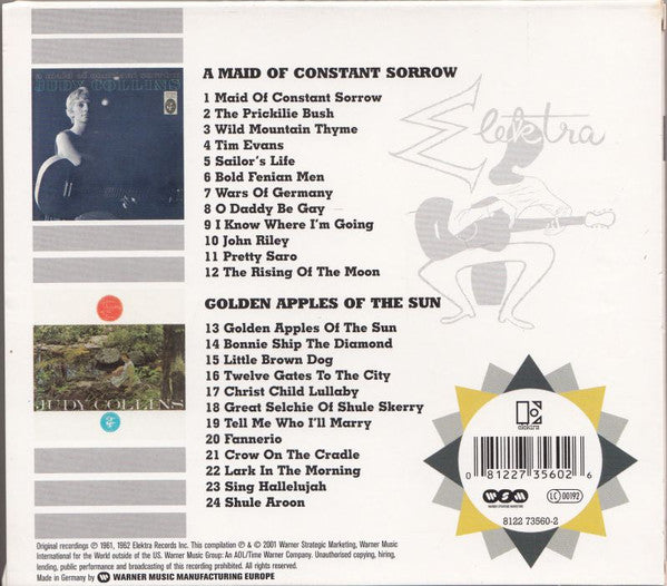 Judy Collins : A Maid Of Constant Sorrow & Golden Apples Of The Sun (CD, Comp, Sli)