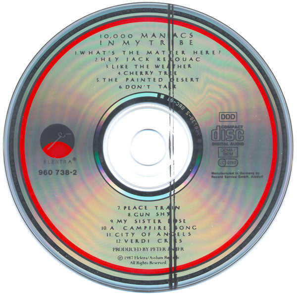 10,000 Maniacs : In My Tribe (CD, Album, RE)