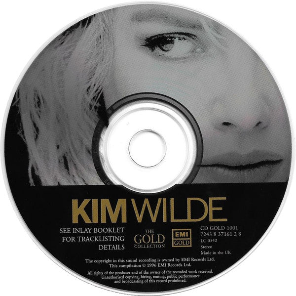 Kim Wilde : Greatest Hits - The Gold Collection (CD, Comp, Num)