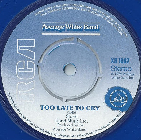 Average White Band - Walk On By (7) (Very Good (VG)) - DaddyPop