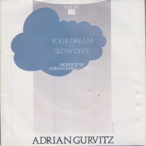 Adrian Gurvitz - Your Dream (7) (Very Good Plus (VG)) - DaddyPop