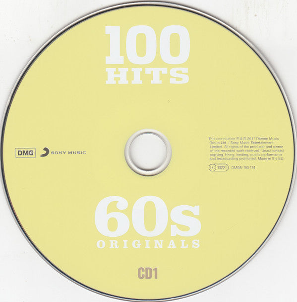 Various : 100 Hits 60s Originals (5xCD, Comp, RE, Dig)