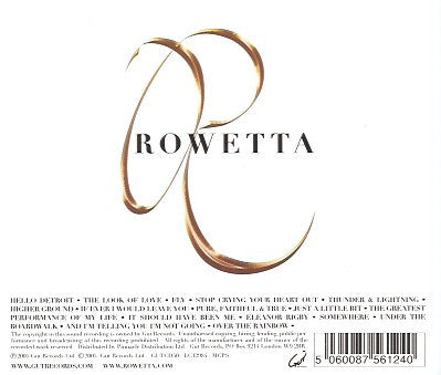 Rowetta : Rowetta (CD, Album)