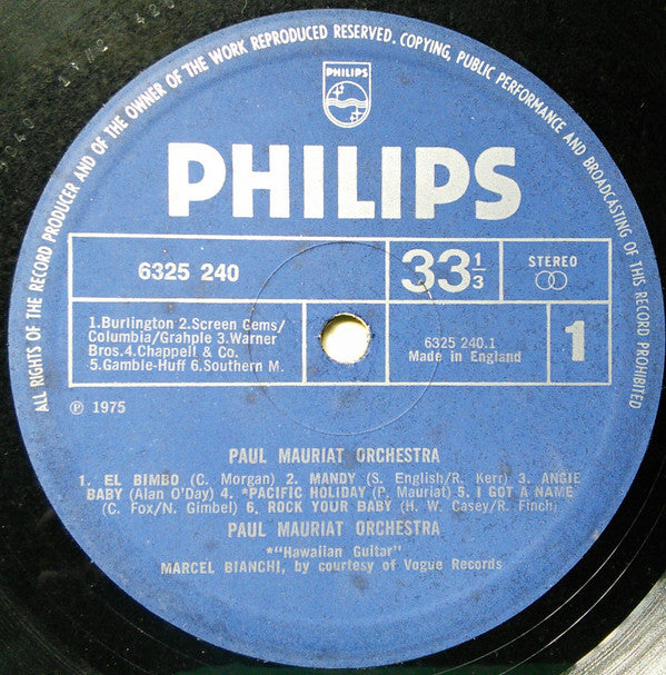 Paul Mauriat And His Orchestra : The Paul Mauriat Orchestra (LP)