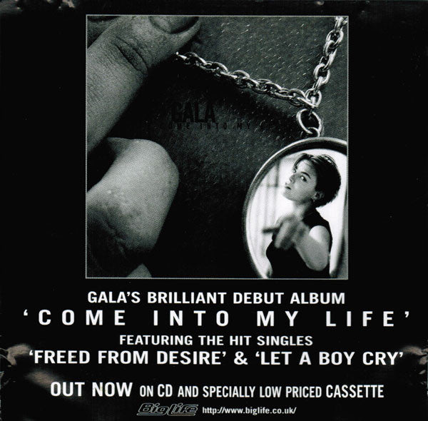 Gala : Let A Boy Cry (CD, Single)