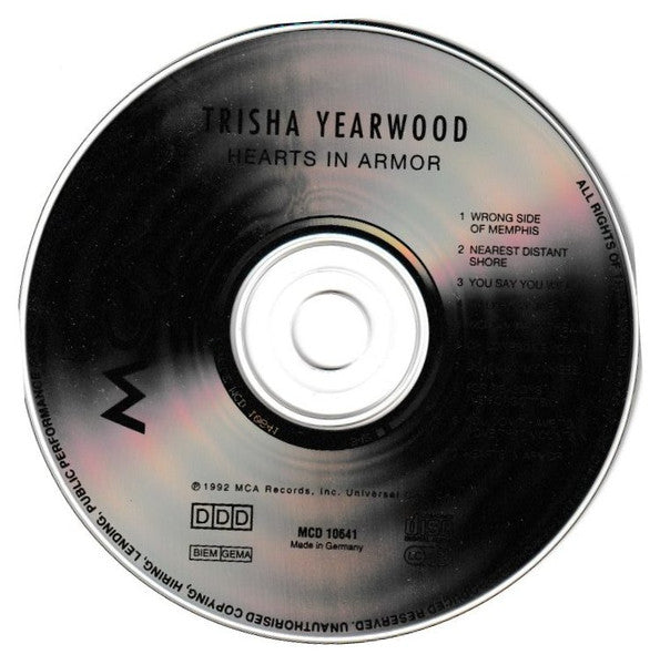 Trisha Yearwood : Hearts In Armor (CD, Album)