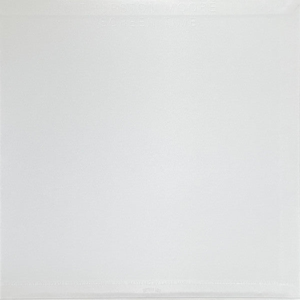 Thurston Moore - Screen Time (LP) (Mint (M)) - DaddyPop