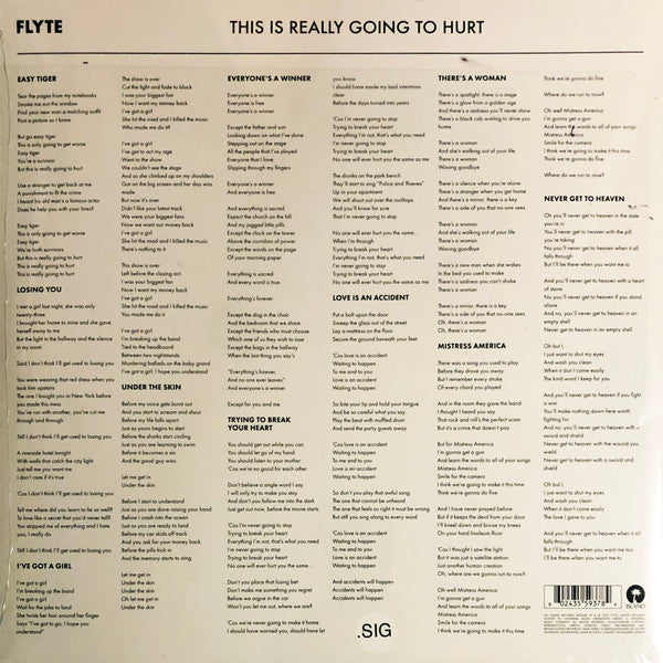 Flyte (5) : This Is Really Going To Hurt (LP, Album, Ltd, Tra)