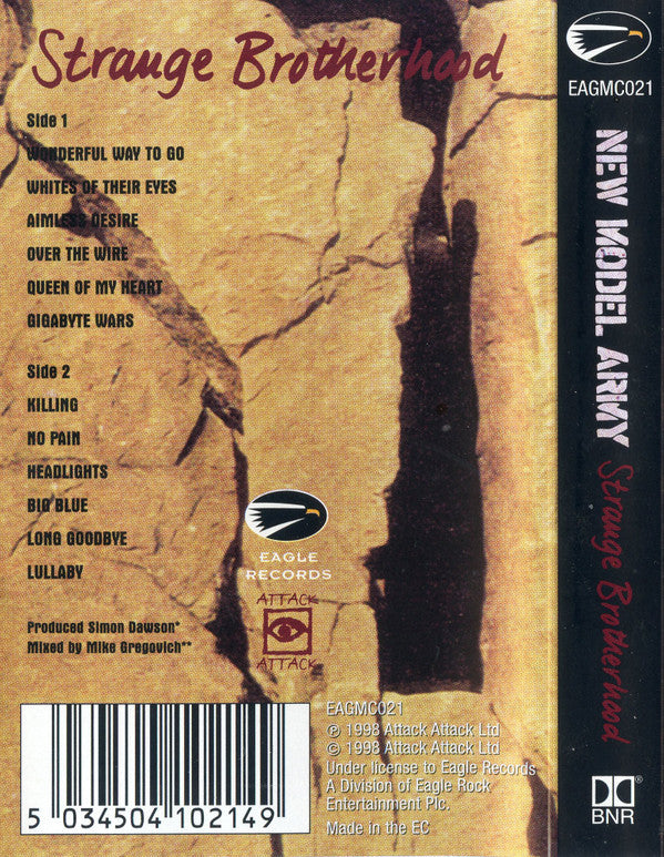 New Model Army : Strange Brotherhood (Cass, Album)