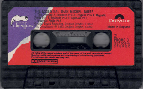 Jean-Michel Jarre : The Essential (Cass, Comp)