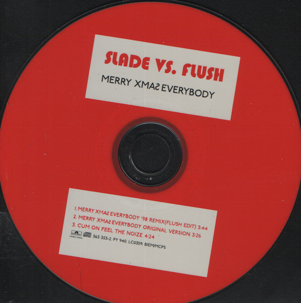 Slade Vs. Flush (8) : Merry Xmas Everybody '98 Remix (CD, Single)