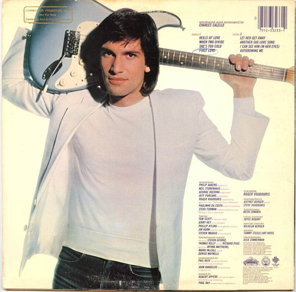 Roger Voudouris : On The Heels Of Love (LP, Album, Ter)