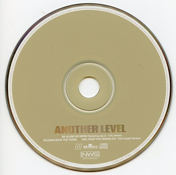 Another Level Featuring Jay-Z - Be Alone No More Holding Back The Years (CD) (Very Good Plus (VG)) - DaddyPop