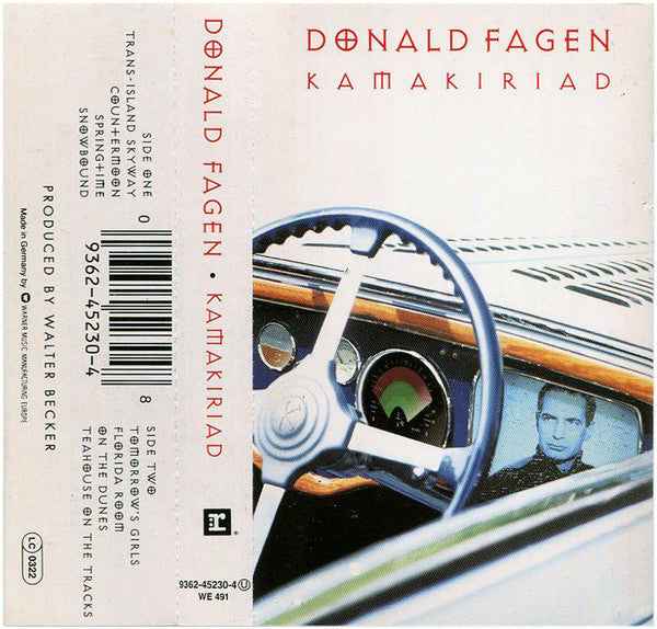 Donald Fagen - Kamakiriad (Cassette) (Very Good Plus (VG)) - DaddyPop